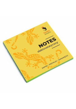 Notes elektrostatyczny zielony 100 karteczek