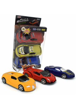 Samochody plastikowe 3-pack