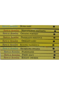 Sara w Avonlea tom 1 do 10