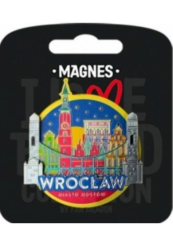 Magnes I love Poland Wrocław ILP-MAG-C-WR-34