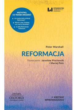Reformacja. Krótkie Wprowadzenie 19