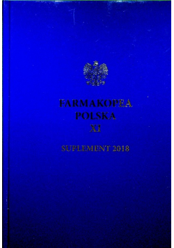 Farmakopea Polska XI Suplement 2018