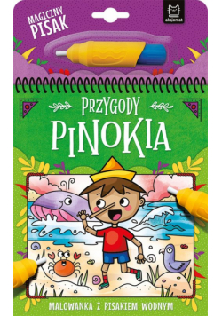 Przygody Pinokia. Malowanka z pisakiem wodnym