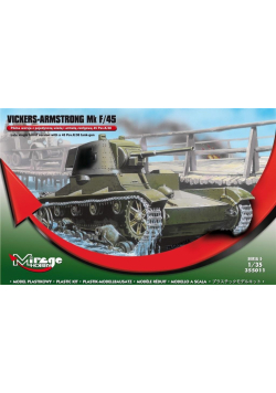 Czołg z wieżą i armatą Vickers-Armstrong Mk F/45