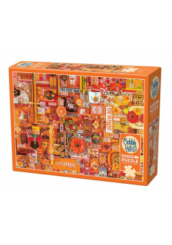 Puzzle 1000 Pomaluj mój świat na kolor pomarańcz.