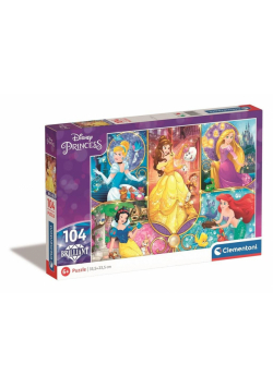 Puzzle 104 Brilliant Księżniczki 2