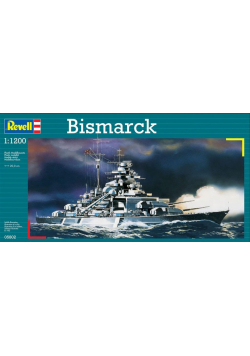 Statek mini 1:1200 Bismarck