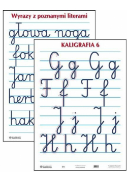 Plansza - Kaligrafia 6