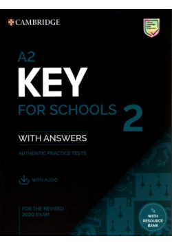 A2 Key for Schools 2 Student's Book with Answers with Audio with Resource Bank