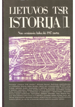 Lieruvos TSR Istorija Tom 1