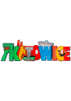 Magnes I love Poland Katowice ILP-MAG-C-KAT-18