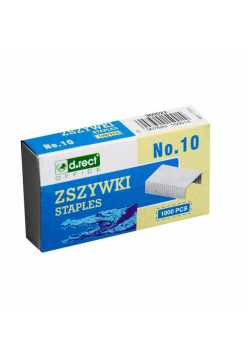 Zszywki 10mm 1000szt