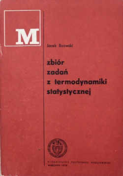 Zbiór zadań z termodynamiki statystycznej