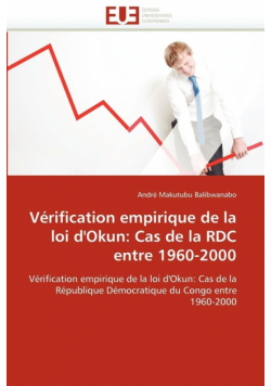 Vérification empirique de la loi d''okun