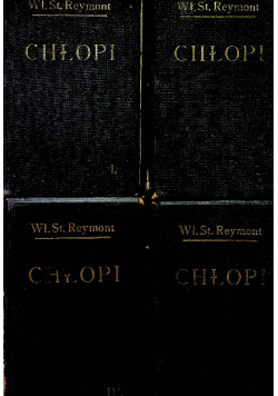 Chłopi tom 1 do 4 ok 1909 r.