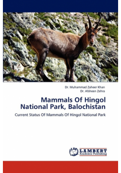 Mammals of Hingol National Park, Balochistan