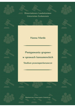Postępowania grupowe w sprawach konsumenckich