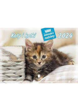Kalendarz 2024 Rodzinny Koty i kotki