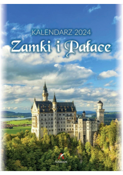 Kalendarz 2024 wieloplanszowy B4 Zamki i pałace