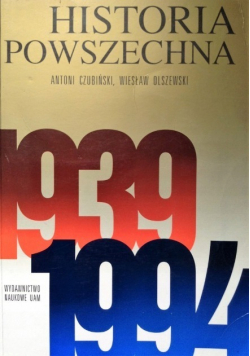 Historia powszechna 1939 - 1994