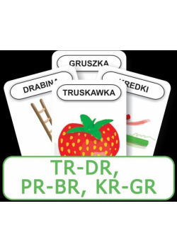 Logopedyczny Piotruś. Część XIV - TR-DR, PR-BR, KR