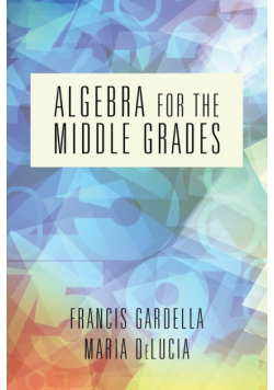 Algebra for the Middle Grades