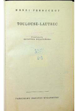 Toulouse Lautrec