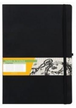 Notes B5 Kratka Impresja Czarny ANTRA