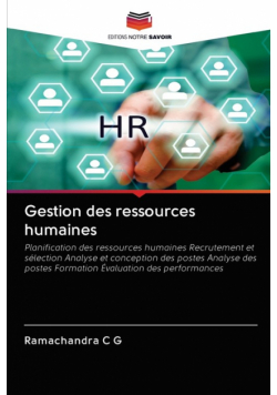 Gestion des ressources humaines