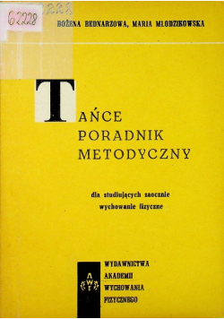 Tańce poradnik metodyczny