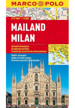 Plan Miasta Marco Polo. Mediolan