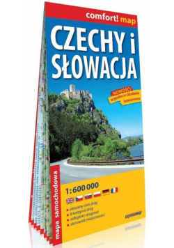 Comfort! map Czechy i Słowacja 1:600 000 mapa