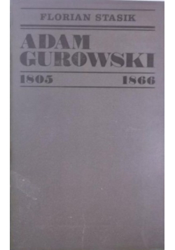 Adam Gurowski 1805 1866
