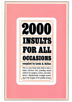 2000 Insults for All Occasions