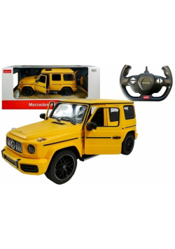 Auto zdalnie sterowane Mercedes G63 Żółty R/C 1:14