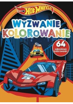 Hot Wheels Wyzwanie kolorowanie
