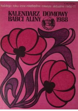 Kalendarz domowy Babci Aliny