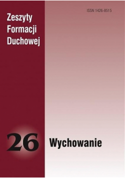 Zeszyty Formacji Duchowej nr 26 Wychowanie