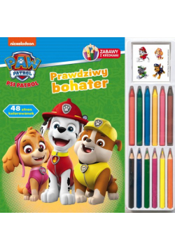 Psi Patrol Zabawy z kredkami Prawdziwy bohater