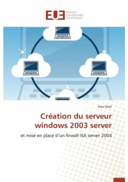 Création du serveur windows 2003 server