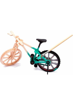 Puzzle Drewniane 3D Do Malowania Rower