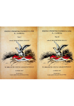 Pieśni i piosenki patriotyczne z lamusa Tom I i II