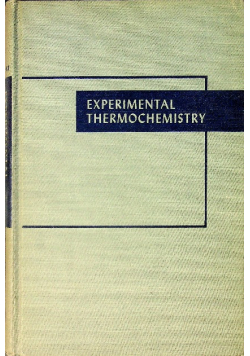 Experimental thermochemistry