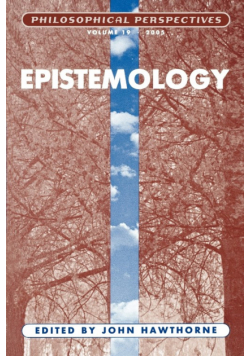 Epistemology Phil Persp Vol 19
