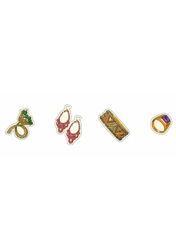 Magnesy dekoracyjne MGN 004 4szt ROSSI