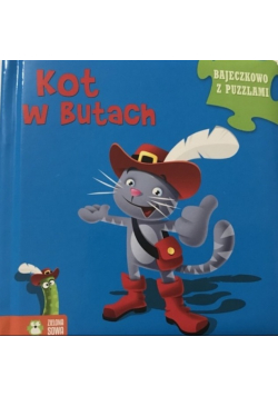 Kot w butach Bajeczkowo z puzzlami