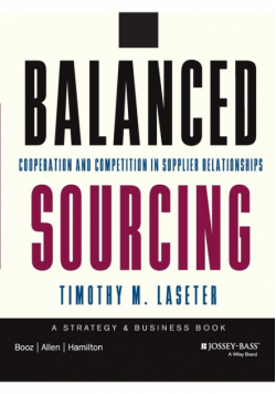 Balanced Sourcing Supplier Rel