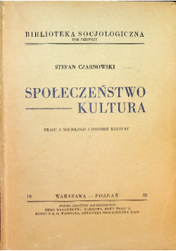 Społeczeństwo kultura 1939 r.