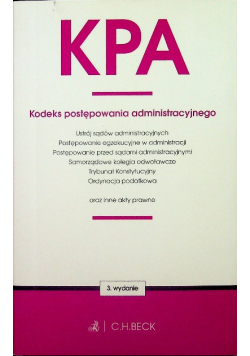 Kodeks postępowania administracyjnego