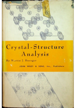 Crystal structure analysis